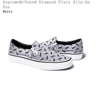 シュプリーム(Supreme)のSupreme Vans Slip-On Pro(スニーカー)