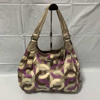 コーチ(COACH)のCOACH コーチ ショルダーバッグ  オプアート 363(ショルダーバッグ)