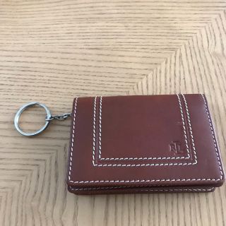 ラルフローレン(Ralph Lauren)のLauren Ralph Lauren キーリング付きカードケース(名刺入れ/定期入れ)