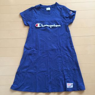 チャンピオン(Champion)のChampion ロゴTシャツワンピース 140(ワンピース)