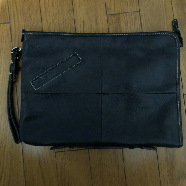 本牛革 クラッチバック セカンドバック メンズのバッグ(セカンドバッグ/クラッチバッグ)の商品写真