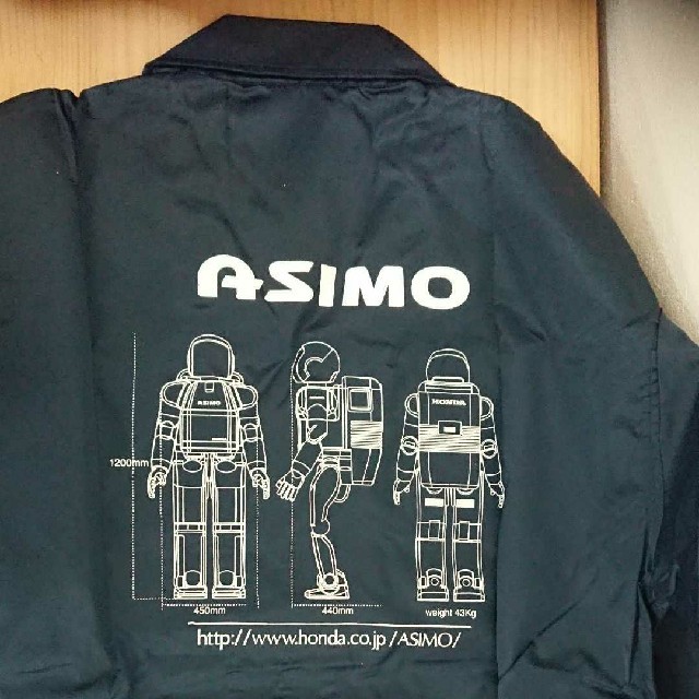 ホンダ(ホンダ)の新品 未使用 ホンダ ASIMO ウインドブレーカーLサイズ メンズのジャケット/アウター(ナイロンジャケット)の商品写真