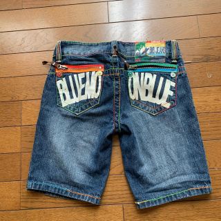 ブルームーンブルー(BLUE MOON BLUE)のデニム半パン(ショートパンツ)