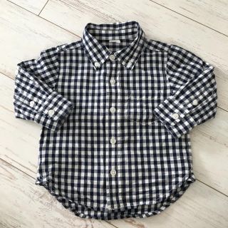 ベビーギャップ(babyGAP)のGAP チェックシャツ(シャツ/カットソー)