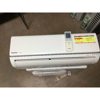 パナソニック(Panasonic)のK605　パナソニック　中古エアコン　冷2.2kw／暖2.2kw(エアコン)