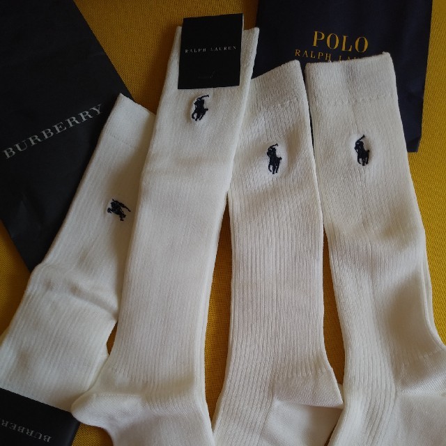 POLO RALPH LAUREN(ポロラルフローレン)のラルフローレン· バーバリーハイソックス レディースのレッグウェア(ソックス)の商品写真