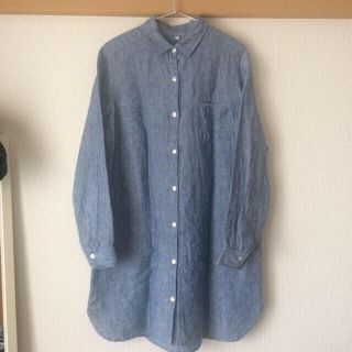 ムジルシリョウヒン(MUJI (無印良品))の専用■無印  シャツワンピース(ひざ丈ワンピース)