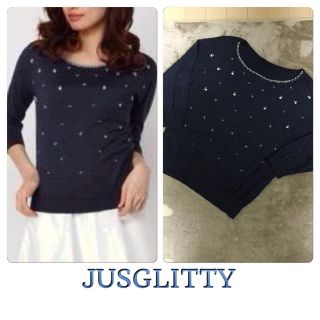 ジャスグリッティー(JUSGLITTY)の【週末限定】2800→2300円(カットソー(長袖/七分))