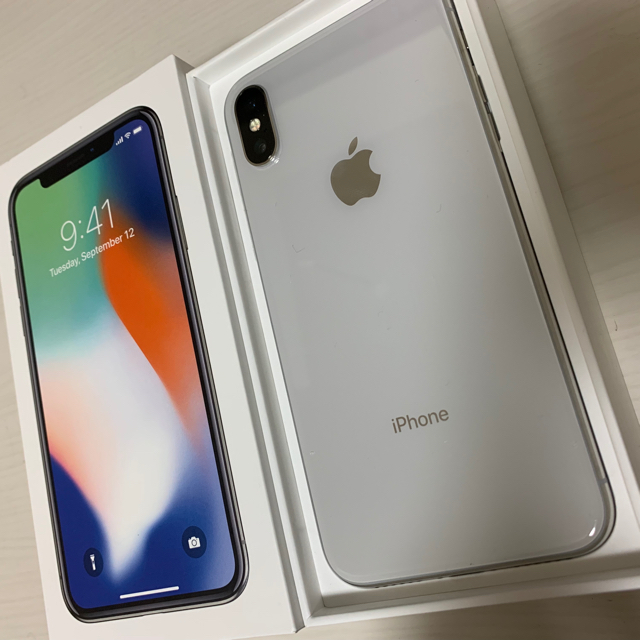 スマートフォン/携帯電話美品 iPhoneX 本体 64GB