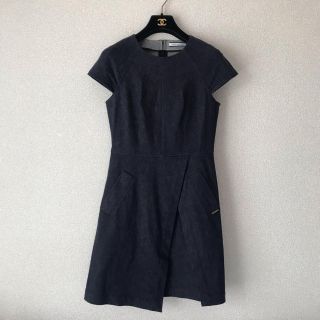 フォクシー(FOXEY)のFOXEY NEW YORK デニム ワンピース フォクシー(ひざ丈ワンピース)