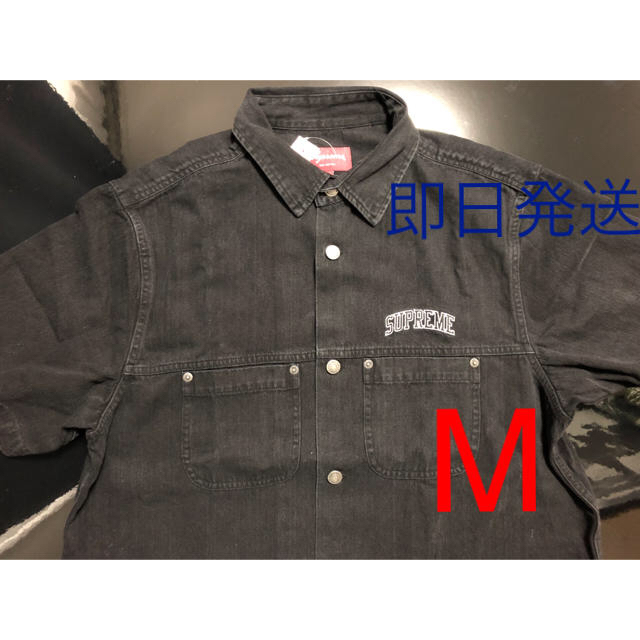 Supreme 19ss 2-Tone Denim S/S Shirt