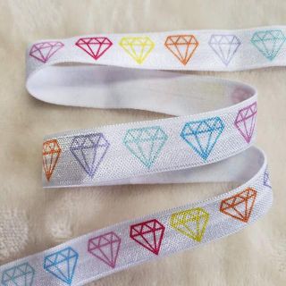 1m売り スーパーマン ハンドメイド資材 ヘアタイ 伸縮性リボン