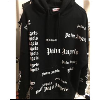 オフホワイト(OFF-WHITE)のパームエンジェルス/PALM ANGELS　文字プリントプルオーバーパーカー (パーカー)