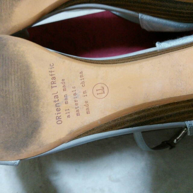 ORiental TRaffic(オリエンタルトラフィック)のリボンローヒールウエッジサンダル レディースの靴/シューズ(サンダル)の商品写真