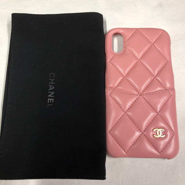 CHANEL(シャネル)の新品シャネルiPhoneXケース スマホ/家電/カメラのスマホアクセサリー(iPhoneケース)の商品写真