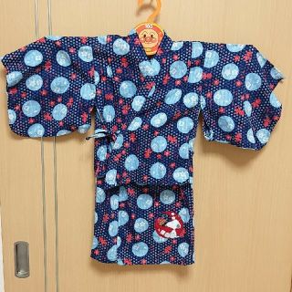 ピーナッツ(PEANUTS)のキッズ服 女の子 浴衣 和柄(スヌーピー・金魚・小花) 浴衣 上・ワンピ セット(甚平/浴衣)