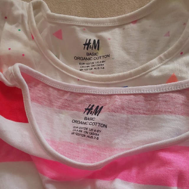 H&M(エイチアンドエム)の美品[H&M]130cm/ワンピース キッズ/ベビー/マタニティのキッズ服女の子用(90cm~)(ワンピース)の商品写真