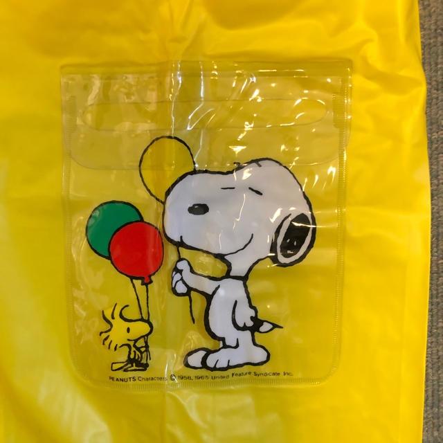 SNOOPY(スヌーピー)のレインコート カッパ 子供用100 スヌーピー キッズ/ベビー/マタニティのこども用ファッション小物(レインコート)の商品写真