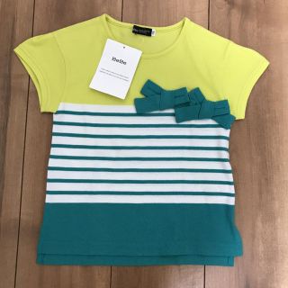 ベベ(BeBe)のBeBe  ボーダーカットソー   110(Tシャツ/カットソー)