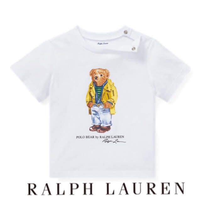 Ralph Lauren(ラルフローレン)のラルフローレンベビー ポロベアTシャツ キッズ/ベビー/マタニティのベビー服(~85cm)(Ｔシャツ)の商品写真