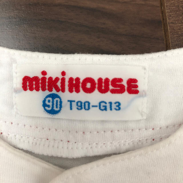 mikihouse(ミキハウス)のキッズＴシャツ キッズ/ベビー/マタニティのキッズ服男の子用(90cm~)(Tシャツ/カットソー)の商品写真