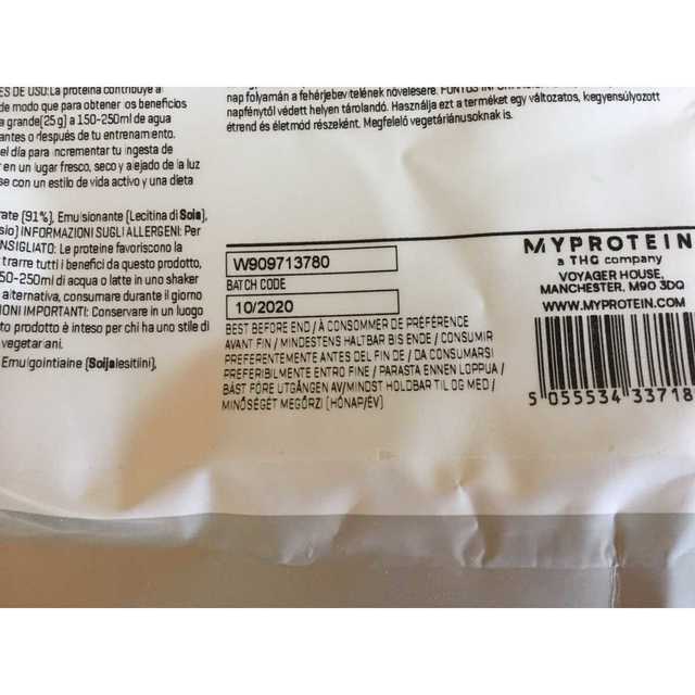 マイプロテイン 1kg ホエイプロテイン チョコバナナ2袋 | palmafinca.com