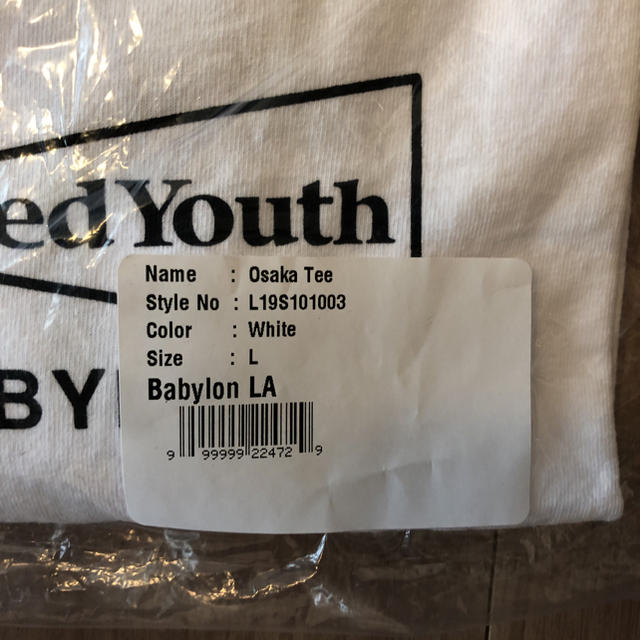 GDC(ジーディーシー)のBabylon Wasted Youth TeeＴシャツ ガルドン メンズのトップス(Tシャツ/カットソー(半袖/袖なし))の商品写真