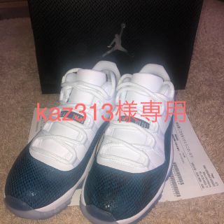 ナイキ(NIKE)のAIR JORDAN 11 SNAKESKIN kaz313様専用(スニーカー)