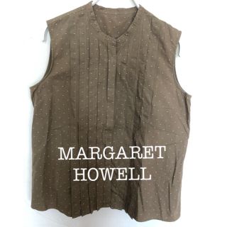 マーガレットハウエル(MARGARET HOWELL)のマーガレットハウエル ノースリーブ&ブラウス(シャツ/ブラウス(半袖/袖なし))