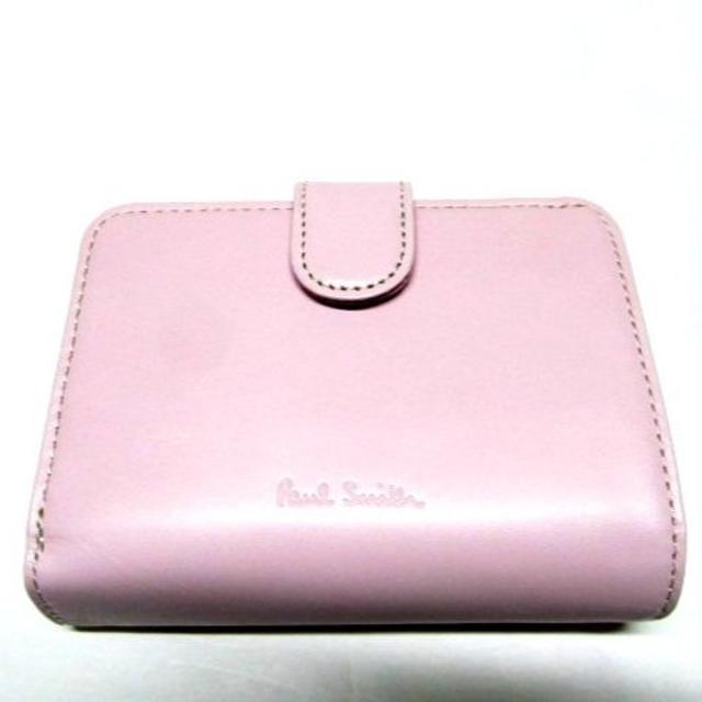 新品ポールスミス Paul Smith 二つ折り財布 パステルコンロ