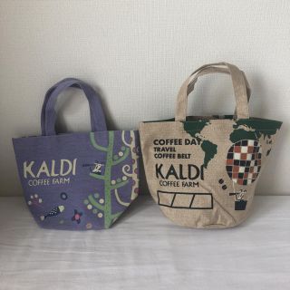 カルディ(KALDI)のカルディ トートバッグ 2個セット(トートバッグ)