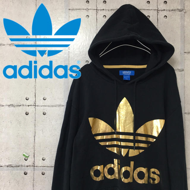 【大人気】アディダス adidas トレフォイルロゴ  パーカー