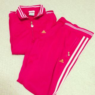 アディダス(adidas)のadidas♡ジャージ上下セット(ルームウェア)