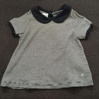 プチバトー(PETIT BATEAU)の【プチバトー】半袖シャツ 81㎝(Ｔシャツ)