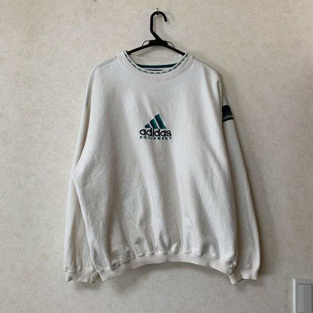 adidas equipment スウェット 90s アメリカ古着 | フリマアプリ ラクマ