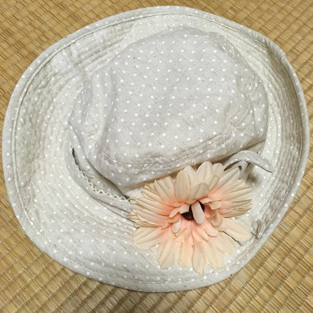 motherways(マザウェイズ)のmotherways  女児56cm 夏用帽子 キッズ/ベビー/マタニティのこども用ファッション小物(帽子)の商品写真