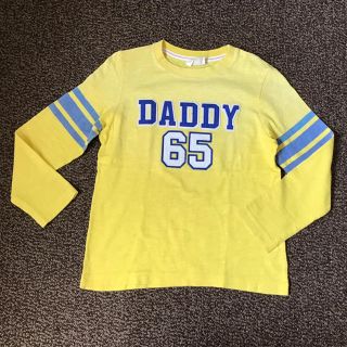 ダディオーダディー(daddy oh daddy)のDaddy Oh Daddy  長袖Tシャツ イエロー  130cm(Tシャツ/カットソー)