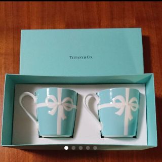 ティファニー(Tiffany & Co.)のティファニー☆ペアマグカップ(グラス/カップ)