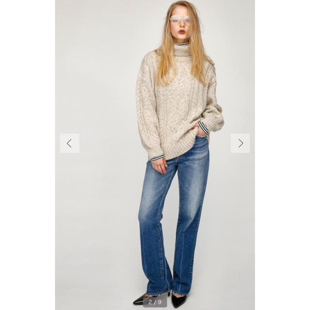 moussy(マウジー)の最終値下げ  MOUSSY  GBL MV STRAIGHT FLARE レディースのパンツ(デニム/ジーンズ)の商品写真