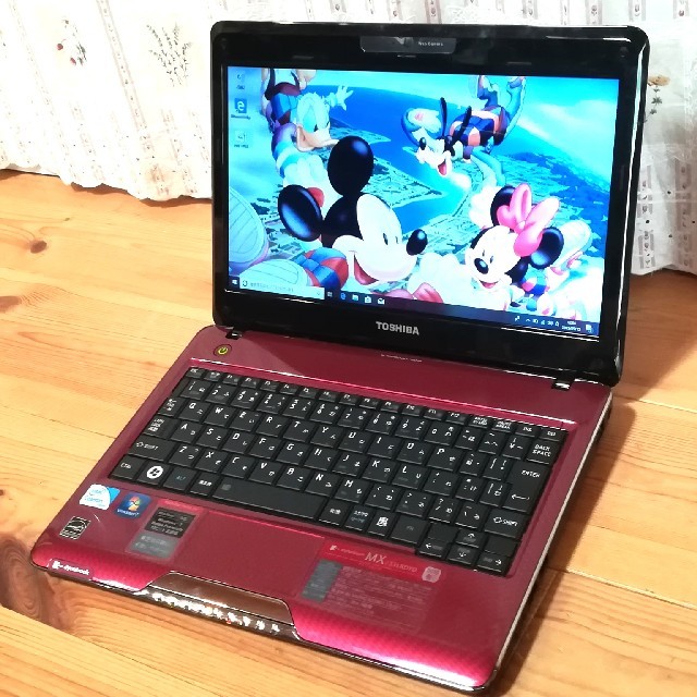 高速SSD(新品)搭載！返品保証！ワインレッドdynabook MX/33LRD | フリマアプリ ラクマ