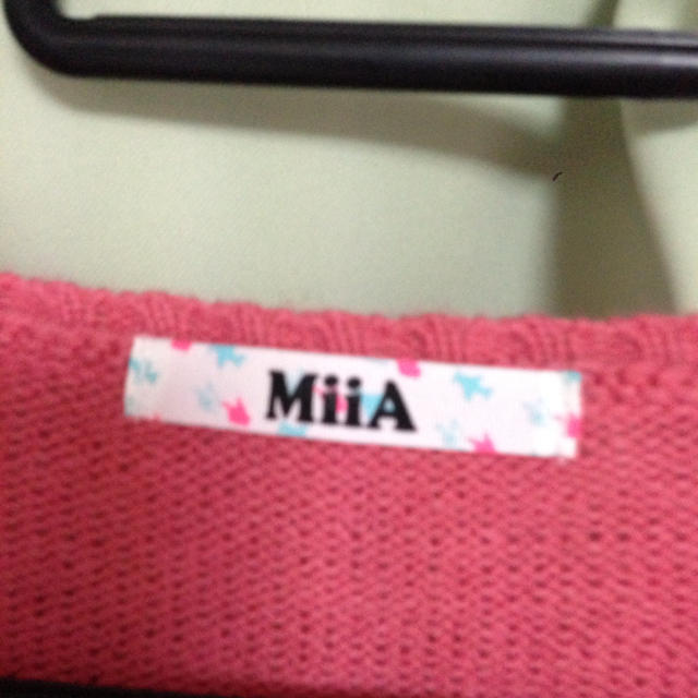 MIIA(ミーア)の【ゆかりん様】MiiA☆ピンクニット レディースのトップス(ニット/セーター)の商品写真