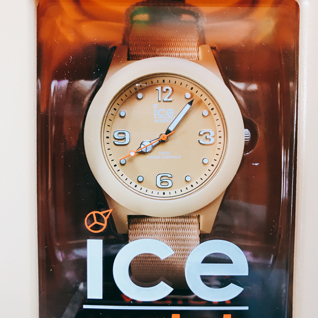 ice watch(アイスウォッチ)のice watch ★美品★保証あり★アイススリムネイチャー グラウンドベージュ メンズの時計(腕時計(アナログ))の商品写真