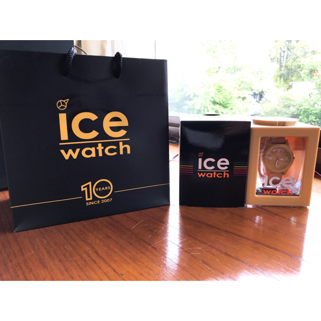 ice watch(アイスウォッチ)のice watch ★美品★保証あり★アイススリムネイチャー グラウンドベージュ メンズの時計(腕時計(アナログ))の商品写真