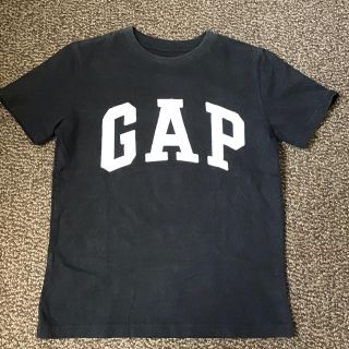 ギャップ(GAP)のGAP 半袖Tシャツ ブラックロゴ 130cm(Tシャツ/カットソー)