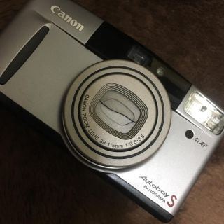 キヤノン(Canon)の5／12まで出品 キャノン オートボーイs 美品 シルバー(フィルムカメラ)