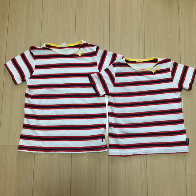 mou jon jon(ムージョンジョン)のムージョンジョン★兄弟おソロTシャツ キッズ/ベビー/マタニティのキッズ服男の子用(90cm~)(Tシャツ/カットソー)の商品写真