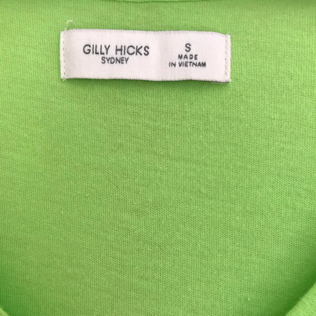 Gilly Hicks(ギリーヒックス)のmamaさん専用 GILLY HICKS 黄緑 長袖 レディースのトップス(Tシャツ(長袖/七分))の商品写真