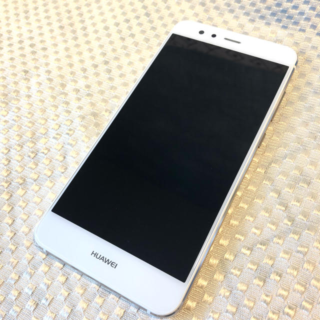 超美品 SIMフリー HUAWEI P10 lite ホワイト
