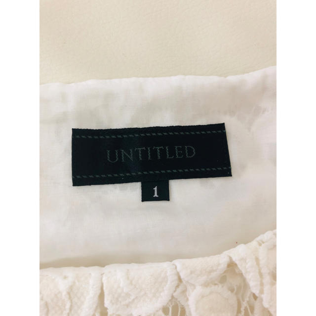 UNTITLED(アンタイトル)のUNTAITLED ノースリーブレースブラウス レディースのトップス(シャツ/ブラウス(半袖/袖なし))の商品写真