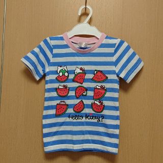 サンリオ(サンリオ)のキッズ服 女の子 Tシャツ 100 ハローキティ(Tシャツ/カットソー)